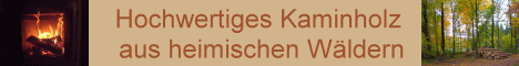 Werbung für Kaminholz aus Bad Kreuznach